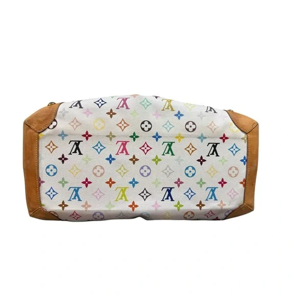 Louis Vuitton Ursula White Multicolor Murakami Bag - Picture 12 of 17